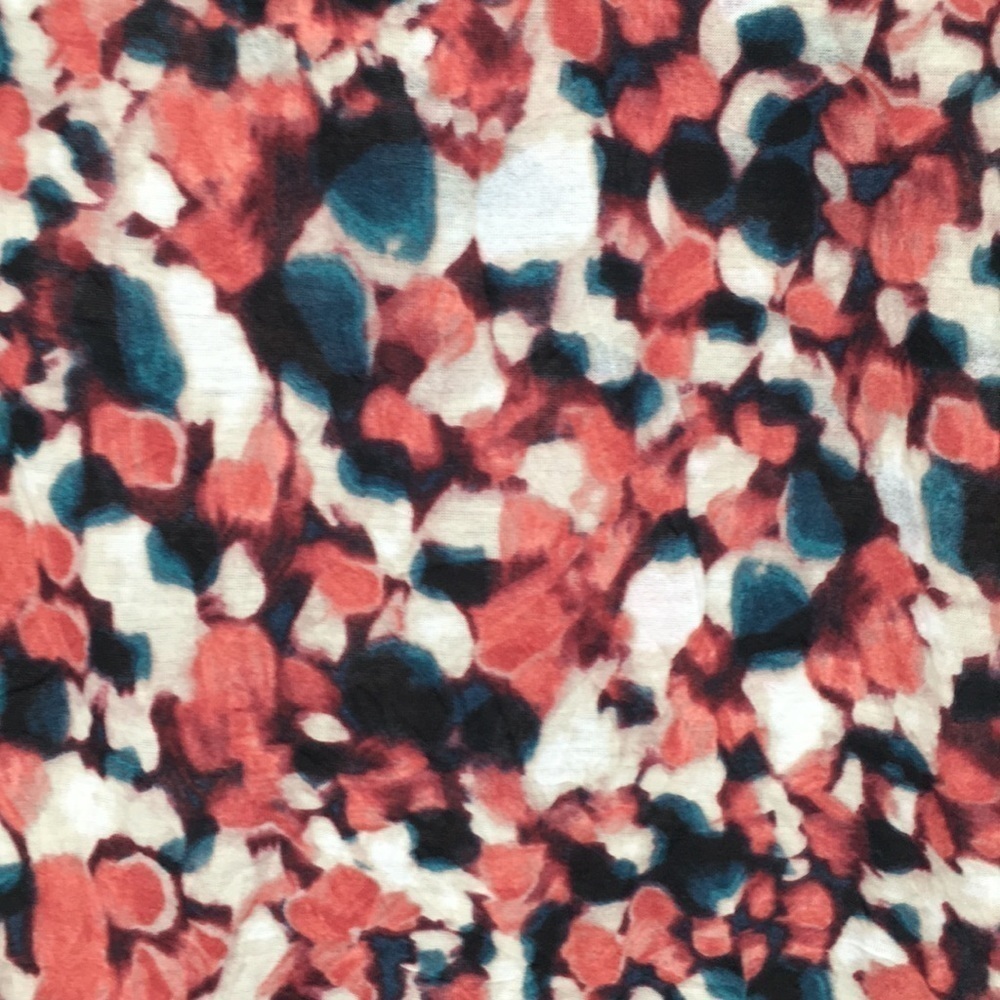 Vera Wang Multi Color Dress Casual Top - Picture 6 of 11
